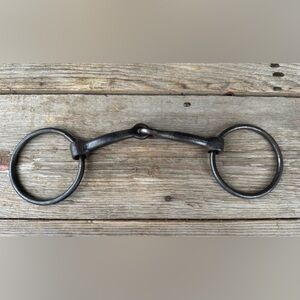 Horse Tack - 5” Loose Ring Snaffle Bit